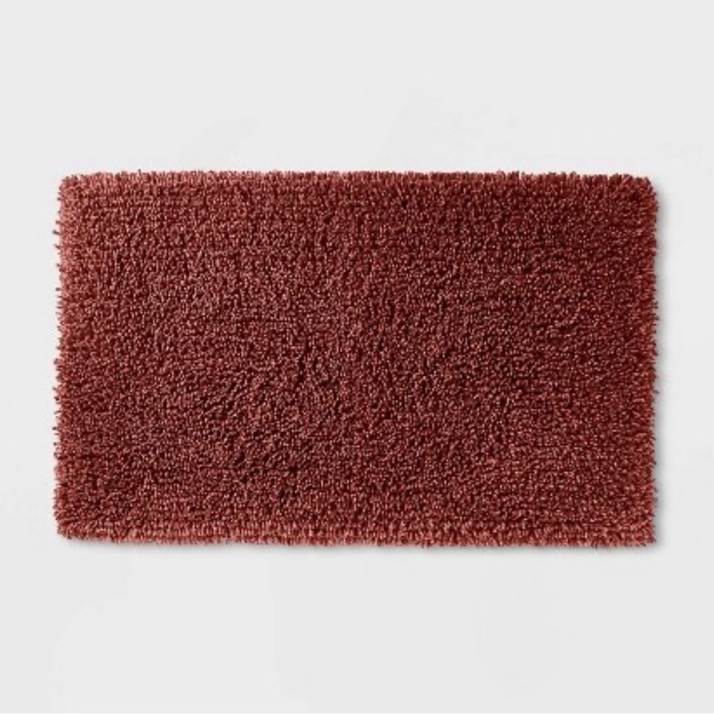 Casaluna Melange Looped Bath Rug Clay 21” x 34” - Target